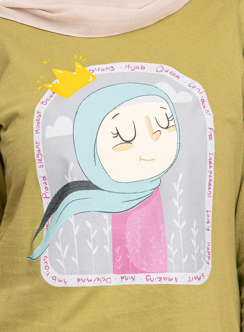 Fern Printed Long - Sleeve Design 56 - Khotwh